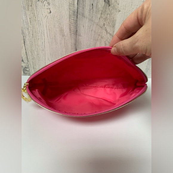 NWOT Lilly Pulitzer Pink Cosmetic Makeup Bag Bundle - Picture 4 of 8